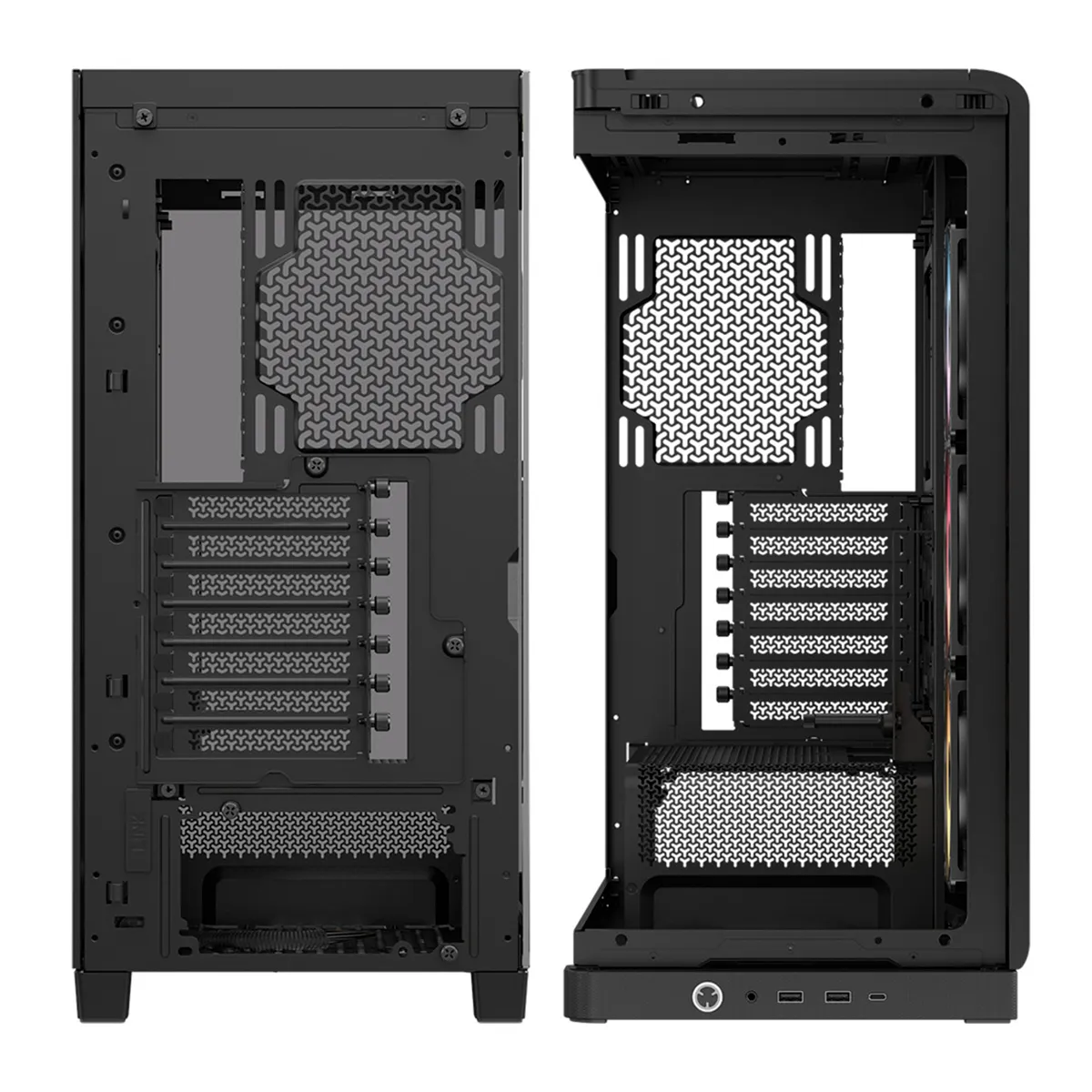 CASE CORSAIR ATX 4500X FRAME RS-R ARGB Panoramic Glass 2USB3.2 HD-Audio Mid-Tower Black - Imagen 3