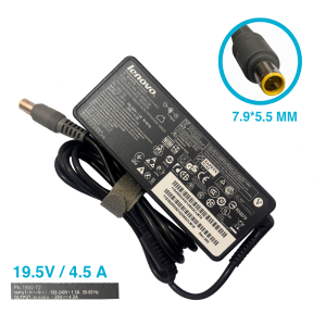 CARGADOR LENOVO 20V/4.25A /90W/7.9X5.5MMPLUG AGUJA