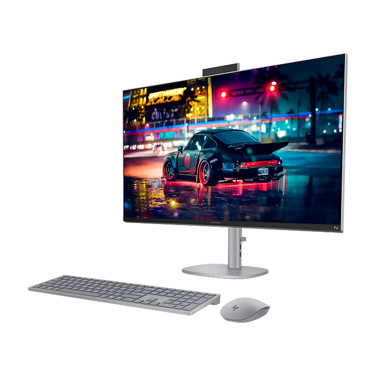 COP. HP OmniStudio X AIO 32-c1271la Intel Core Ultra 7 258V 32GB 1TB 31.5Inch-4K W11-H Silver - Imagen 3
