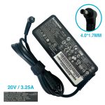 CARGADOR LENOVO FINO 4.0X1.7MM 20V 3.25A