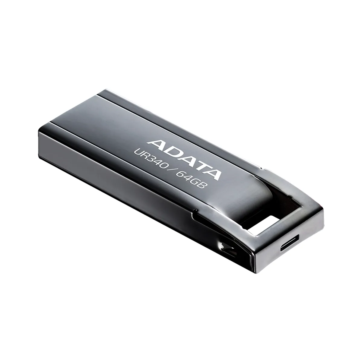 FLASH MEMORY ADATA 64GB-UR340 USB3.2 PLATA - Imagen 2