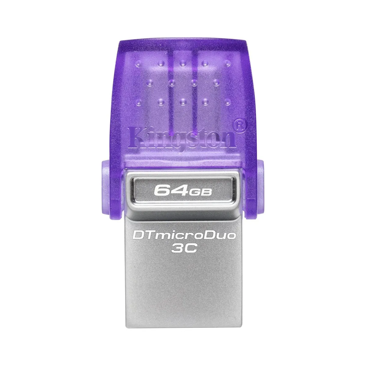 Promoción: 5% de descuento FLASH MEMORY KINGSTON 64GB DATA TRAVELER MICRO-DUO3CG3 TYPE-A - C PURPLE