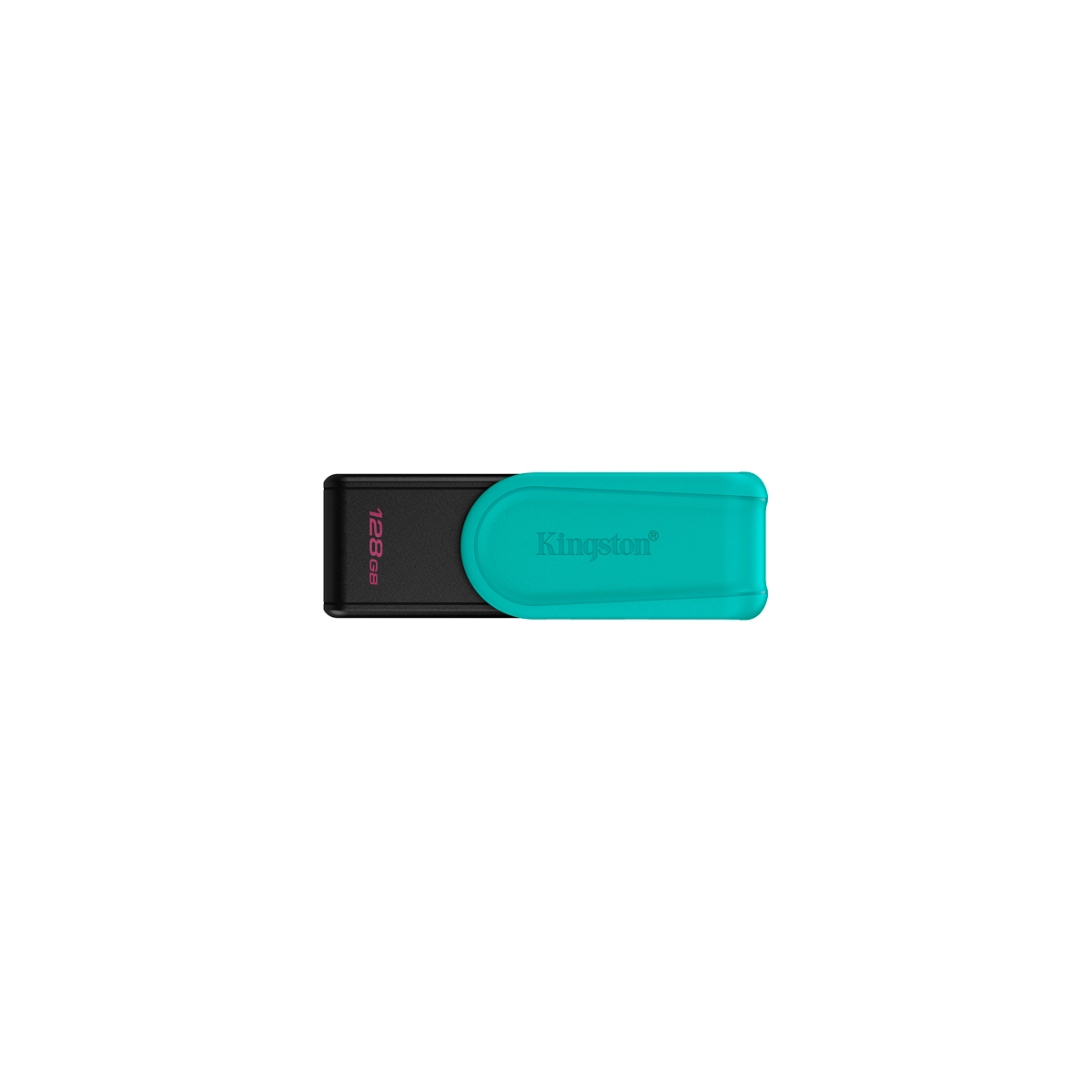 FLASH MEMORY KINGSTON 128GB DATA TRAVELER EXODIA S USB 3.2 BLACK-TURQUOISE - Imagen 2