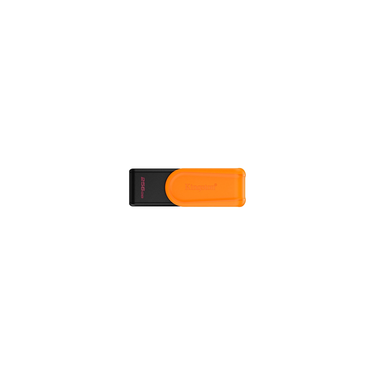 FLASH MEMORY KINGSTON 256GB DATA TRAVELER EXODIA S USB 3.2 BLACK-ORANGE - Imagen 2