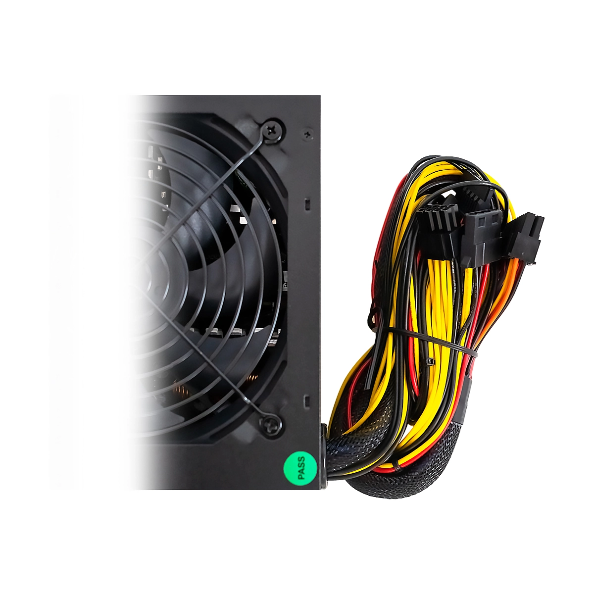 FUENTE DE PODER GAZAL GAMING ATX 500W 24P-8 PIN 110-240V CABLE DE PODER - Imagen 4