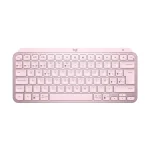 TECLADO LOGITECH MX KEYS MINI INALAMBRICO RF WIRELESSBLUETOOTH ROSA
