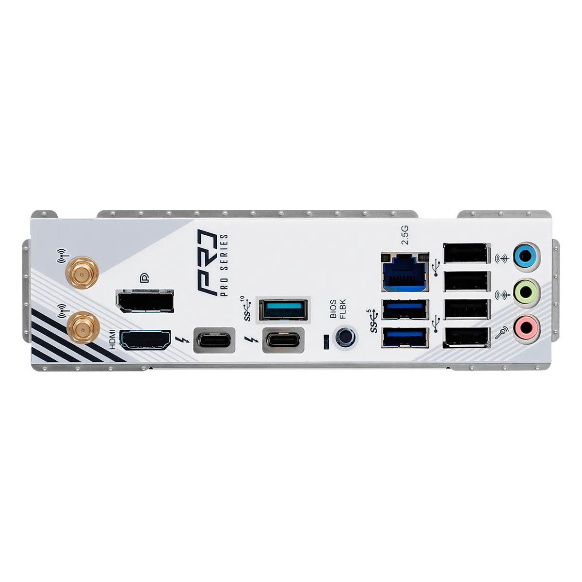 MBO ASROCK Z890 Pro RS Wifi 6E White Intel Core Ultra LGA1851 4DDR5 HDMI DP M.2 8USB3.2 PCIe5.0 ATX - Imagen 4