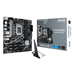MBO ASUS PRIME B760M-A AX6 LGA-1700 Intel 14va. 4DDR5 Wifi DP HDMI 3M.2 12USB PCIe 4.0 mATX