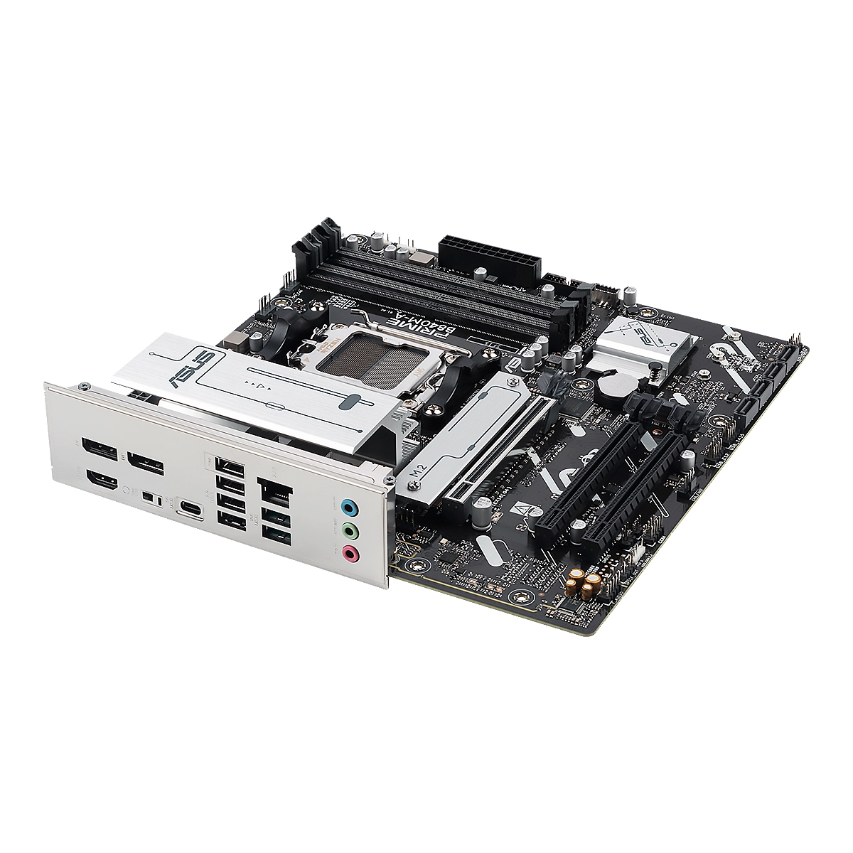MBO ASUS Prime B840M-A AM5 AMD Ryzen 9000 DDR5 2DP HDMI 3M.2 7USB PCIe 4.0 mATX - Imagen 3