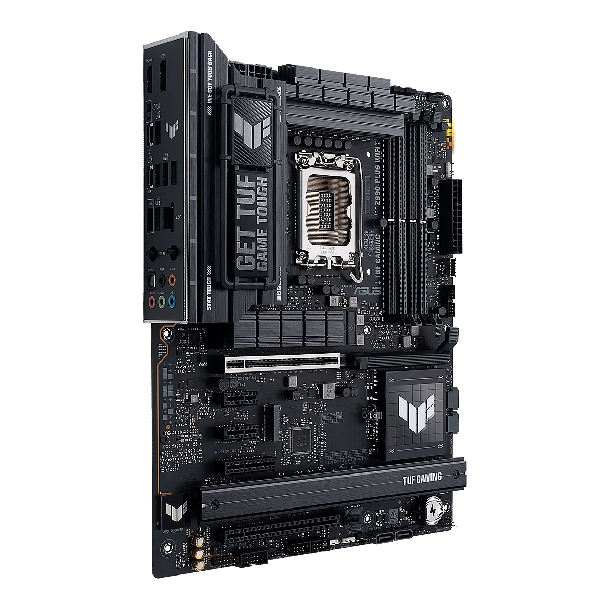 MBO ASUS TUF GAMING Z890-PLUS WIFI Intel Core Ultra LGA1851 DDR5-9066 HDMI 5USB 4m.2- ATX - Imagen 2