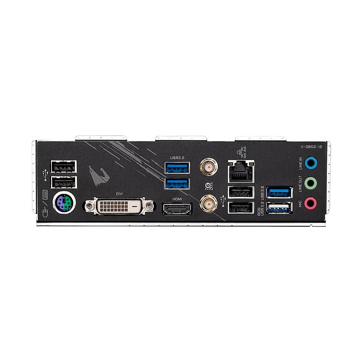 MBO GIGABYTE B550M AORUS ELITE AX AM4 RYZEN 5000 4DDR4 WIFI BT DVI-D HDMI 2M.2 USB3.2 PCIE4.0 MATX - Imagen 4