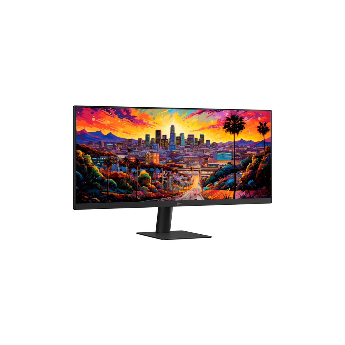 MONITOR LG 34Inch UtraWide LED IPS 2560x1080 UWFHD 100Hz 5ms HDMI DP Black - Imagen 2