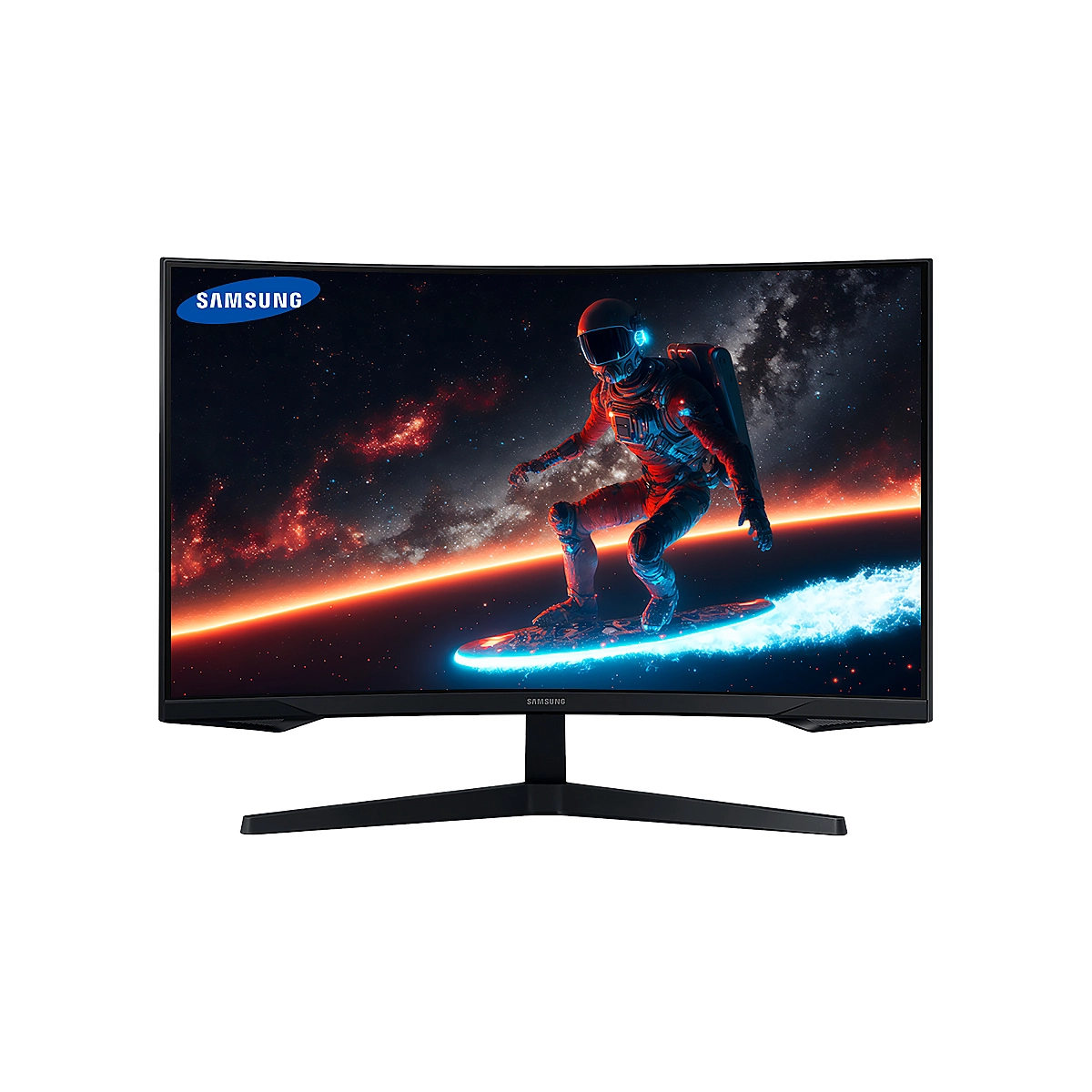 MONITOR SAMSUNG GAMING ODYSSEY G5 32INCh. QHD 165HZ CURVO DP HDMI ANTI GLARE Black