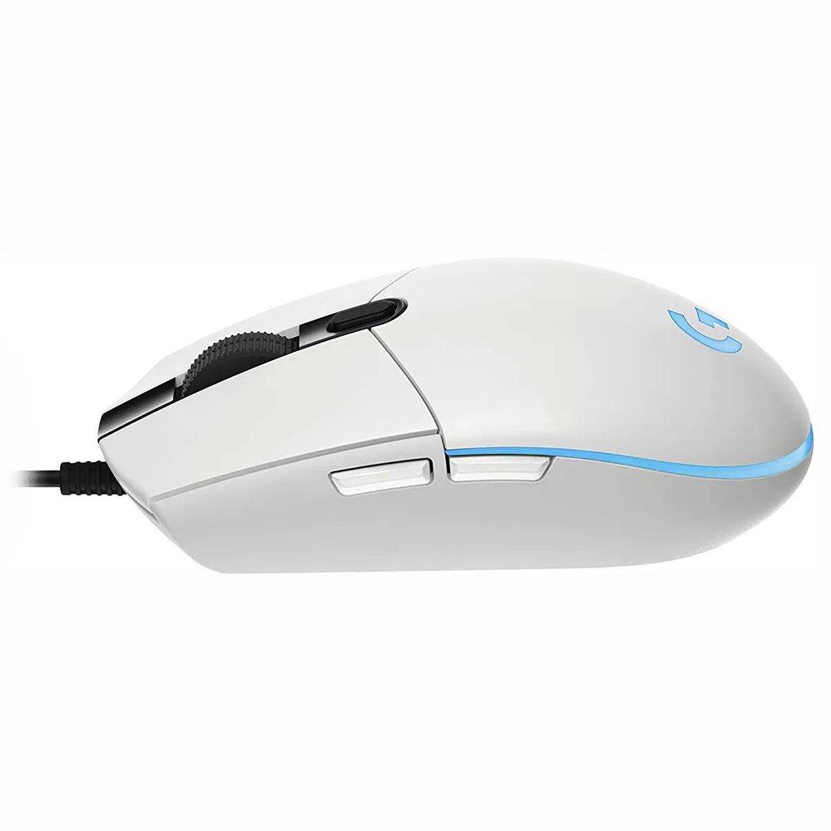 MOUSE LOGITECH GAMING G203 BLANCO ALAMBRICO RGB LIGHTSYNC G-HUB - Imagen 3