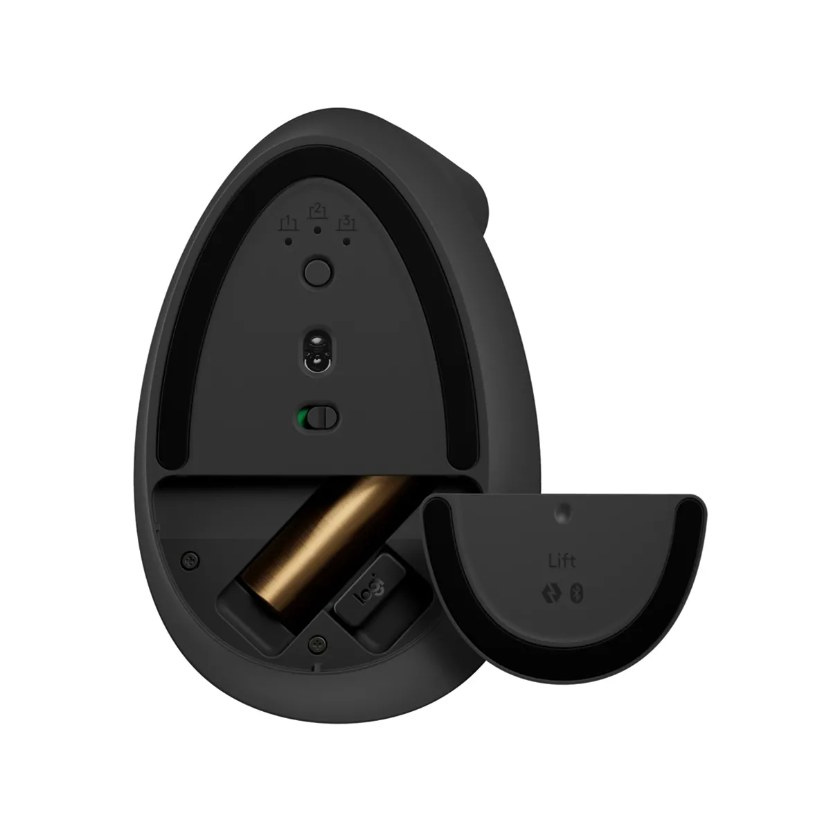 MOUSE LOGITECH LIFT RIGHT VERTICAL ERGONOMIC ELEVADOR GRAFITO - Imagen 4