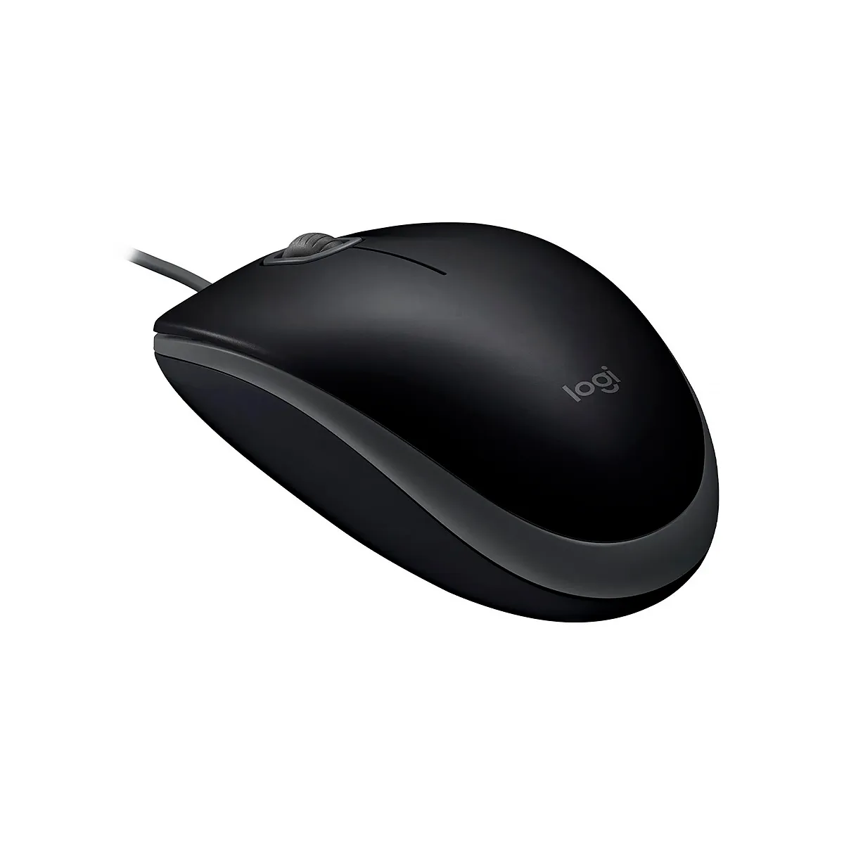 MOUSE LOGITECH M110 WIRED BLACK - Imagen 2