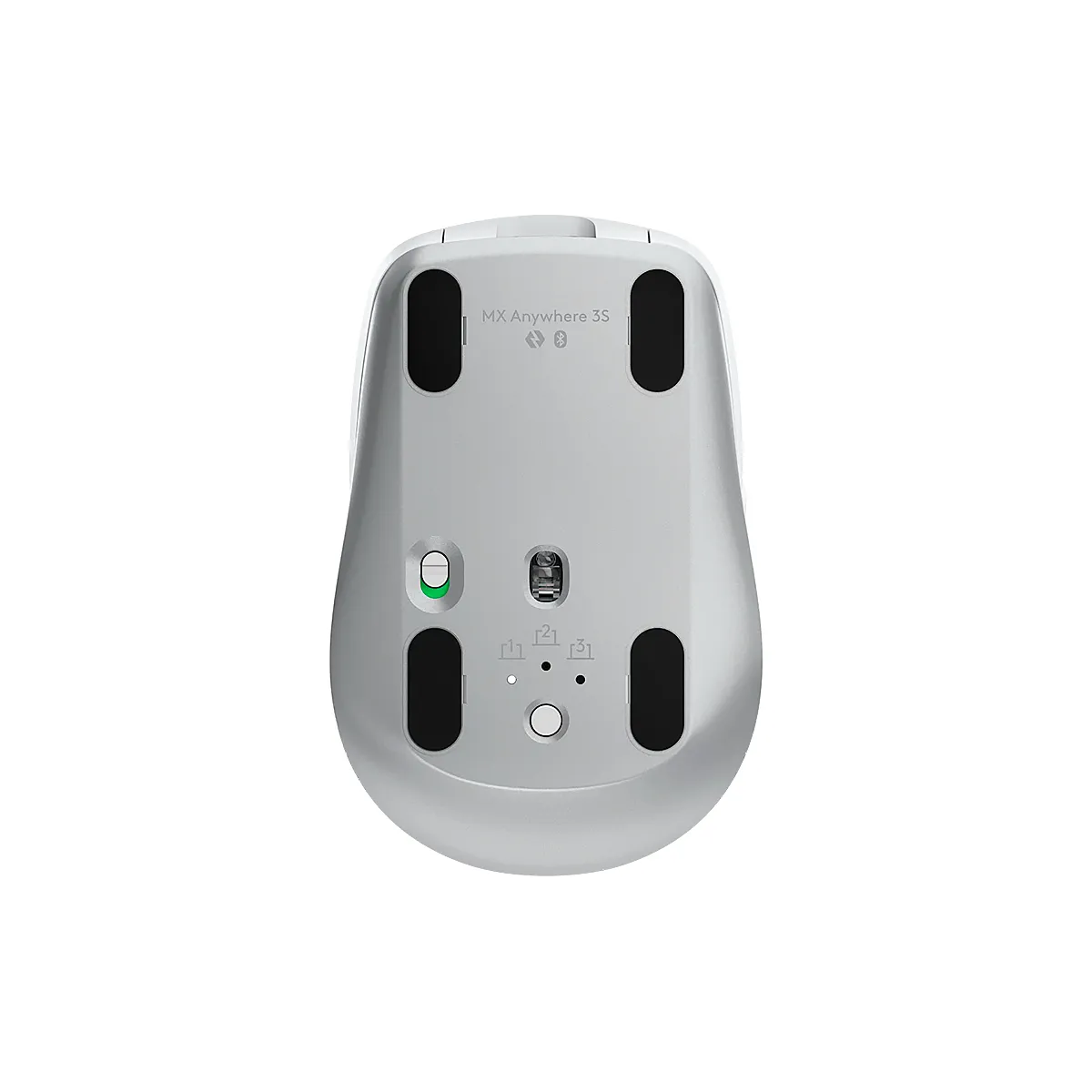 MOUSE LOGITECH MX ANYWHERE 3S BLUETOOTH USB DARKFIELD 6BUTTON PALE GRAY RECHARGABLE 8000DPI - Imagen 4