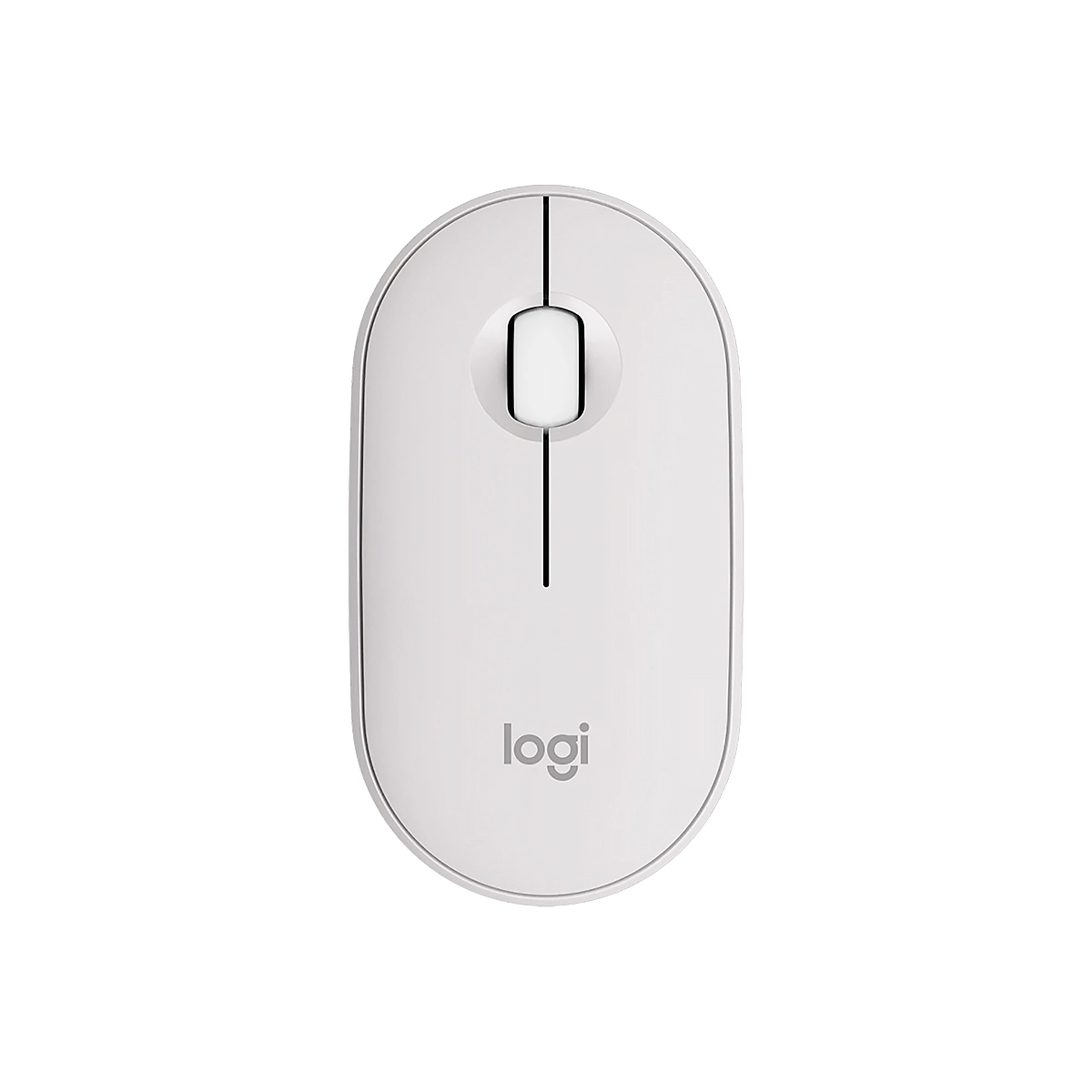 MOUSE LOGITECH M350S PEBBLE 2 BLANCO SILENCIOSO MINIMALISTA BLUETOOH MULTIDISPOSITIVO 4000DPI