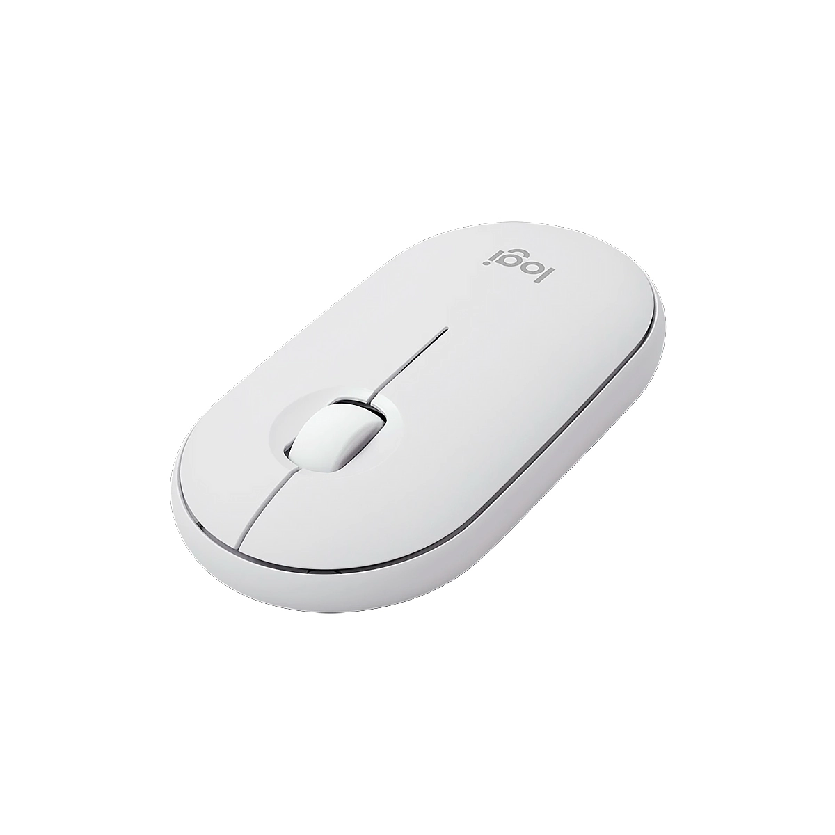 MOUSE LOGITECH M350S PEBBLE 2 BLANCO SILENCIOSO MINIMALISTA BLUETOOH MULTIDISPOSITIVO 4000DPI - Imagen 3
