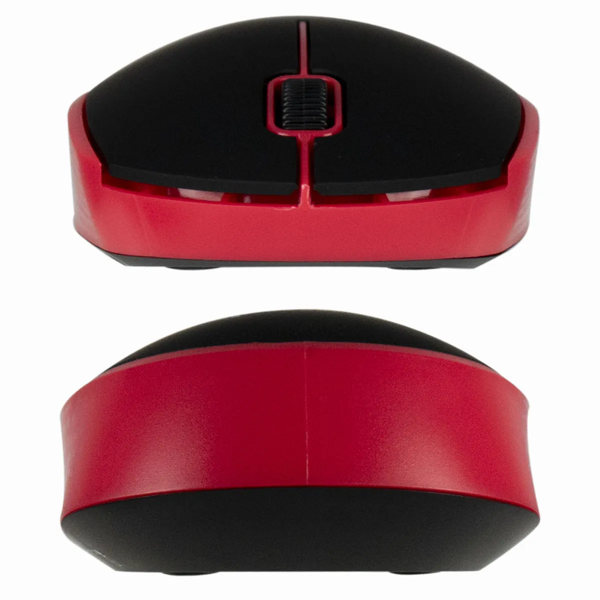 MOUSE QUASAD QM-610 WIRELESS ROJO - Imagen 2