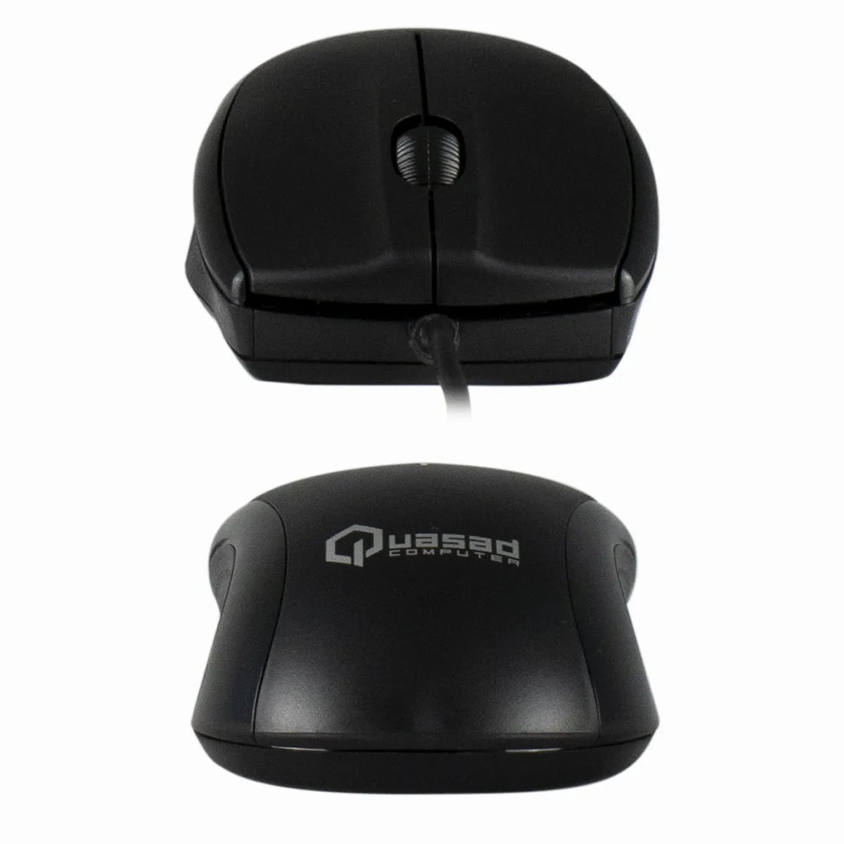 MOUSE QUASAD QM-703U 3D WIRED 1.5MTS NEGRO - Imagen 2