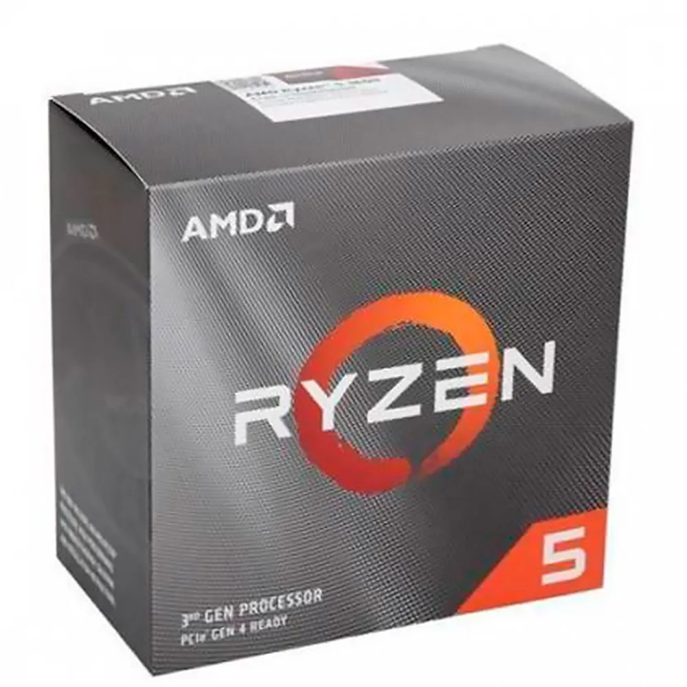 PROC. AMD AM4 RYZEN 5 3600 3.6GHZ 6 CORE 12 HILOS 32MB CACHE 65W 7NM TRAY SIN VIDEO BOX