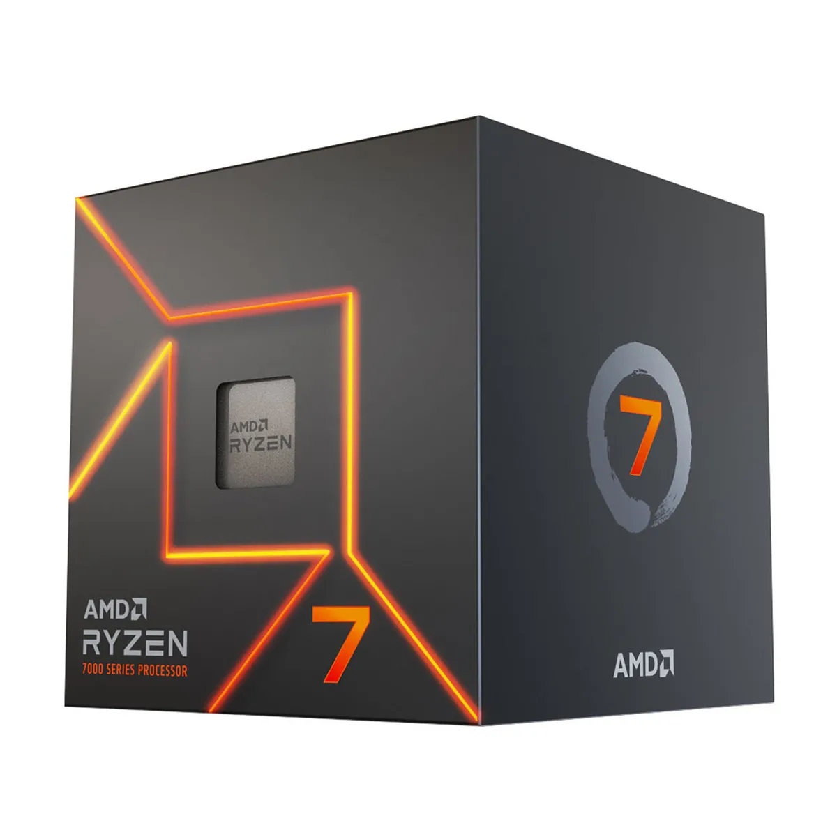 PROC. AMD AM5 RYZEN 7 7700 3.8GHZ 8CORE 16HILOS 8MB CACHE DDR5-128GB WRAITH PRISM - Imagen 2
