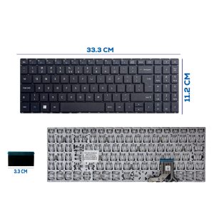 TECLADO TOSHIBA DYNABOOK SRO C50-E-101 C50-E-102 C50-E-103 C50-E-105 BOTON POWER SIN FRAME US BIG ENTER NUMERICO (329)