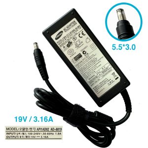 CARGADOR SAMSUNG AGUJA 5.5X3.0MM 19V 3.16A