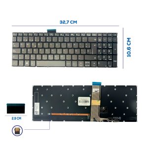 TECLADO LENOVO IDEAPAD 3-15ITL6 15ALC6 BACKLIT SP (149)