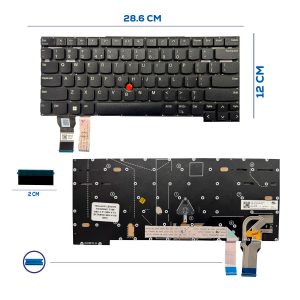 TECLADO LENOVO THINKPAD T14S GEN 2 P1 GEN 4 X1 EXTREME GEN 4 US (292)