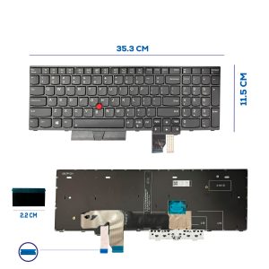 TECLADO LENOVO THINKPAD T15G GEN 1/ L15 US (228)