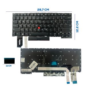 TECLADO LENOVO THINKPAD T490S T495 T495S T14S US (191)