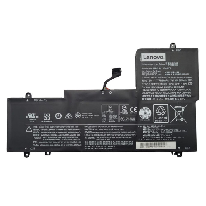 BATERIA PARA LENOVO L15M4PC2 7.64V 53Wh