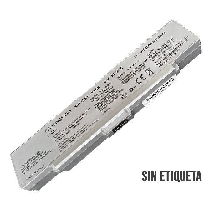 BATERIA PARA SONY BPS9 11.1V 5200mAh