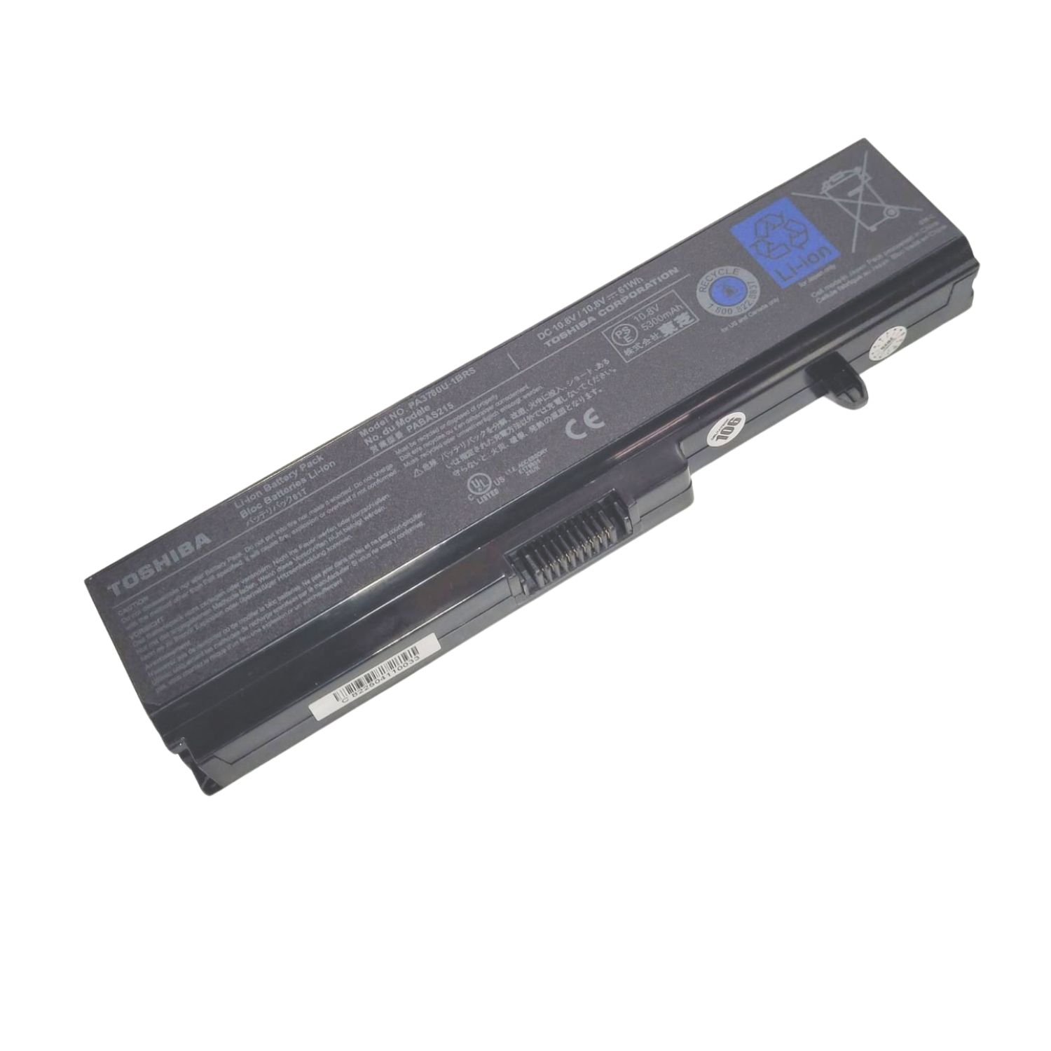 BATERIA PARA TOSHIBA PA3780U 10.8V 5200mAh
