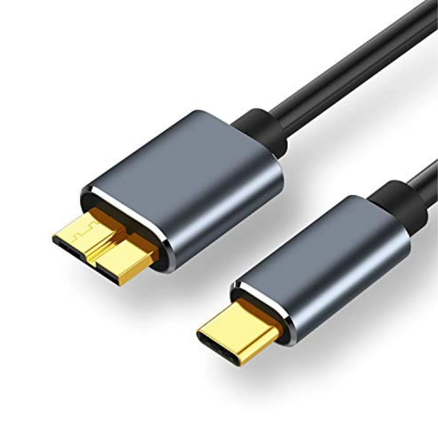 VC-CABLE USB TIPO C PARA DISCO DURO EXTERNO USB 3.0 MICRO B L-1M