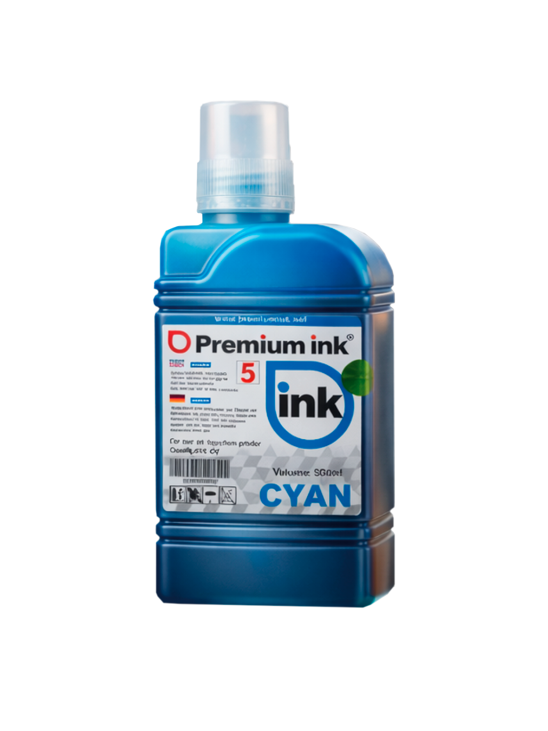 TINTA CYAN PARA 544 PREMIUM INK 500ML