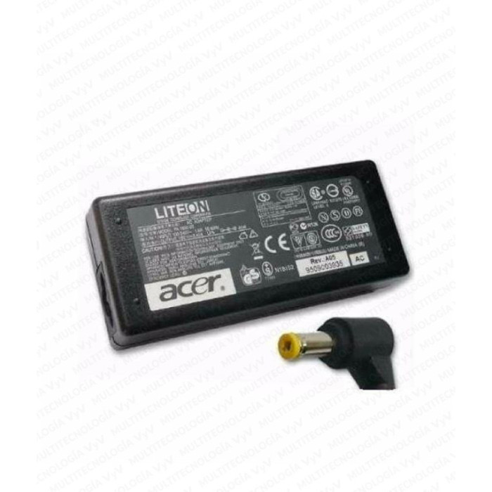 CARGADOR PARA ACER 19V 1.58A PLUG 5.5x1.7(GRUESO)