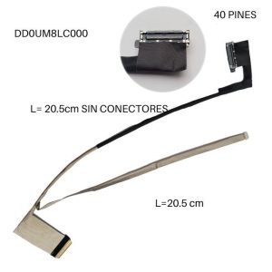 FLEX DE VIDEO DELL 14R N4010 BUCKET P/N DD0UM8LC000