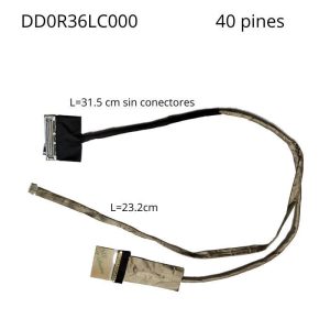 FLEX DE VIDEO HP G6 P/N DD0R36LC000
