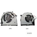 KIT VENTILADOR LAPTOP DELL GPU CPU G3-3579, G3-3779, G5 5587
