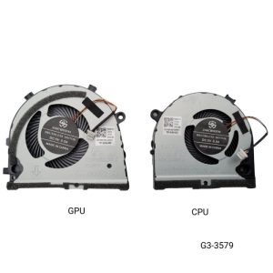 KIT VENTILADOR LAPTOP DELL GPU CPU G3-3579, G3-3779, G5 5587