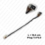 PIN DE CARGA PARA HP COMPAQ CQ43 P/N 35070SU00-H59-G L-19.5cm PLUG 7.4x5.0