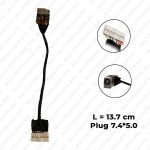 PIN DE CARGA PARA HP CQ42 P/N DDOAX6PB000 L-14cm Plug 7.4x5.0