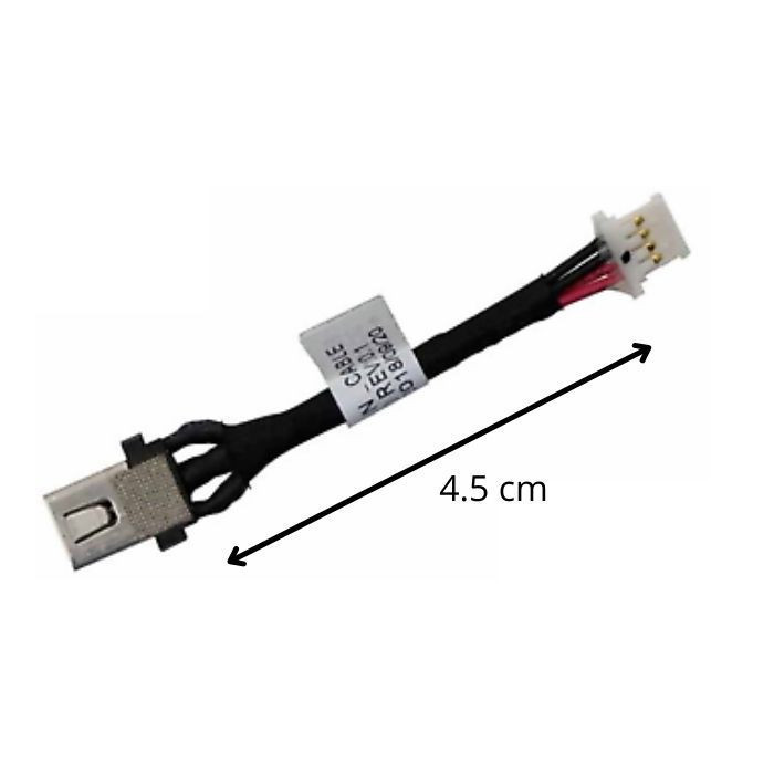 PIN DE CARGA PARA LENOVO 320-15IKB P/N DC30100YV00 L-4.5 cm PLUG 4.0x1.7