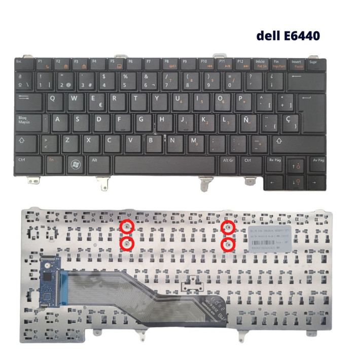 TECLADO PARA DELL 14 E6440 FRAME BIG ENTER