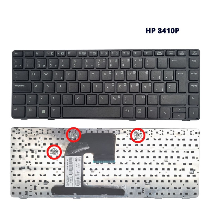 TECLADO PARA HP 14 6470B 8410P 8460P