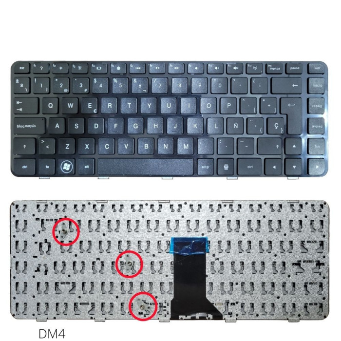 TECLADO HP 14 DM4-1000 / DV5-2000