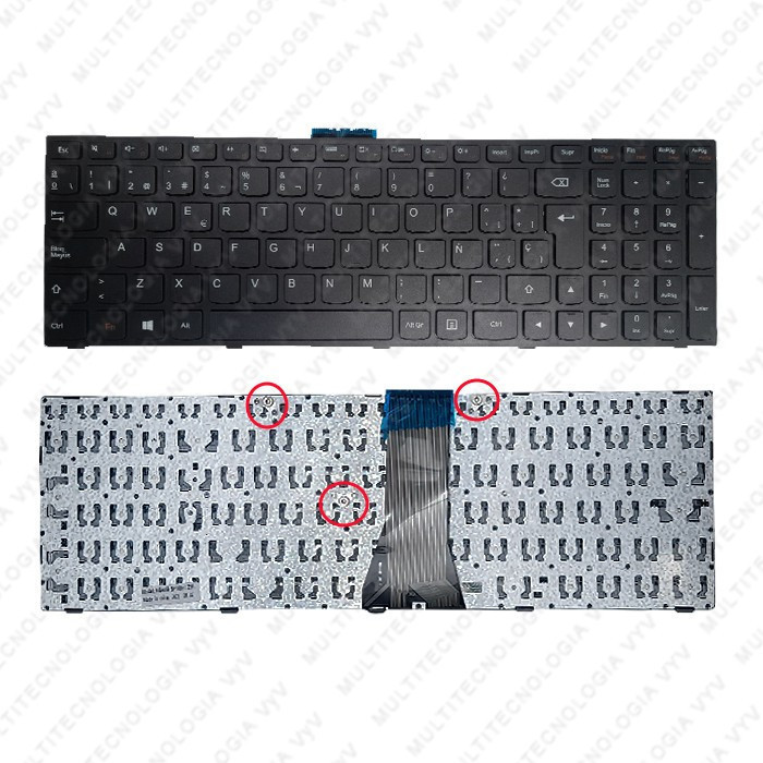 TECLADO PARA LENOVO 15 300-15 305-15